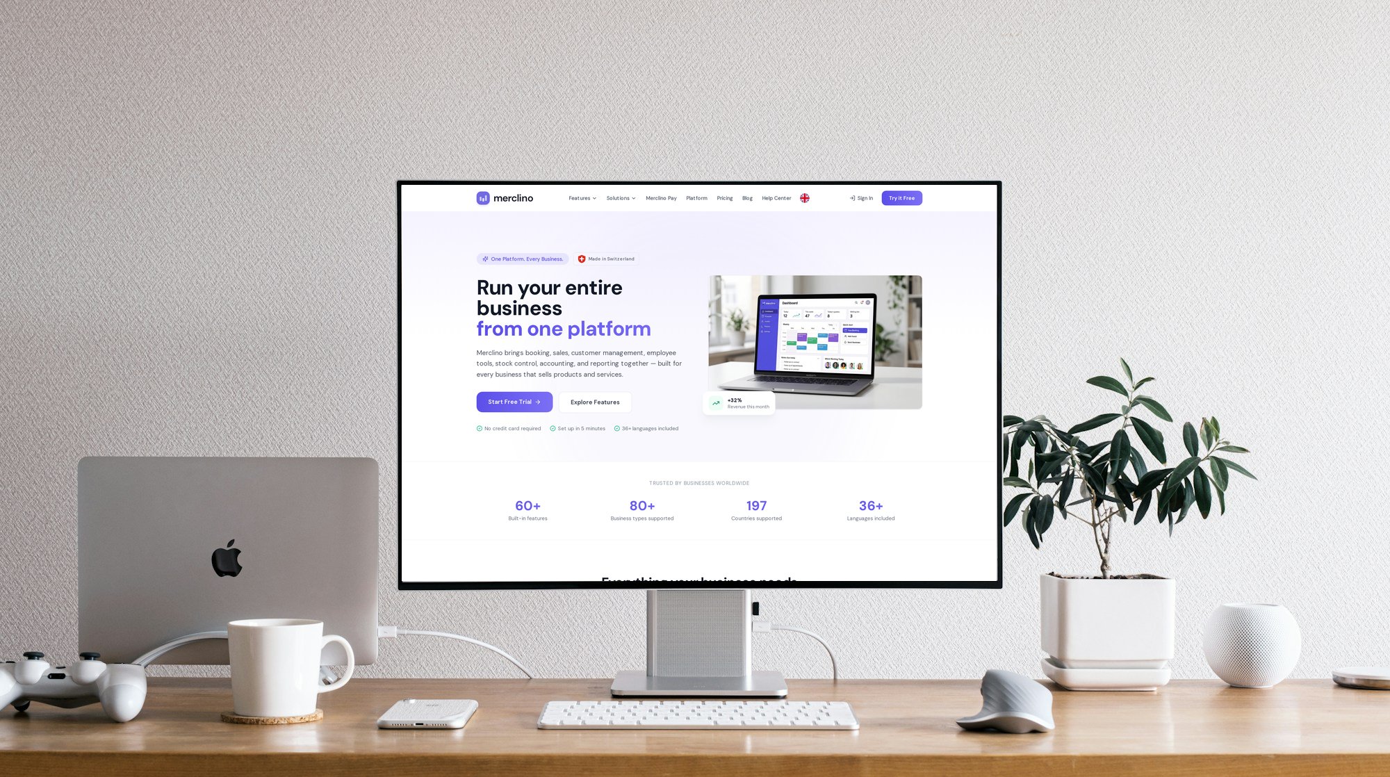 Merclino platform preview